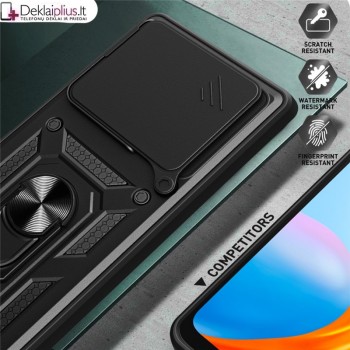 5in1 smūgiams atsparus dėklas su žiedu ir kameros apsauga (Oneplus 13 5G)